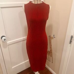 Red Sparkle Bodycon Dress